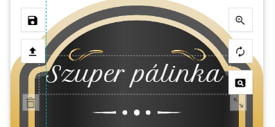 Az online címketervező használata lépésről lépésre