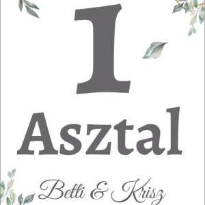 Greeny-asztalszam