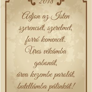 Temple boros hát címke