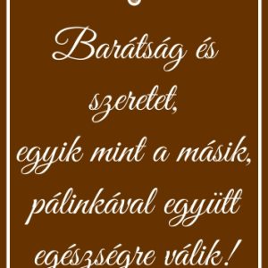 Brownish boros hát címke