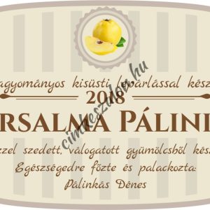 Valley pálinkás címke sablon szöveggel